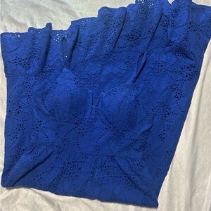 Guess Blue Asymmetrical Dress